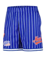 Men's Mitchell & Ness Royal New York Mets Cooperstown Collection City Mesh Shorts