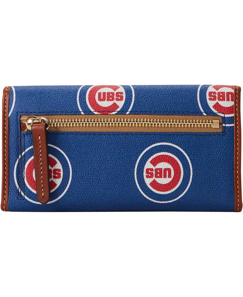 Women's Dooney & Bourke Chicago Cubs Sporty Monogram Continental Clutch