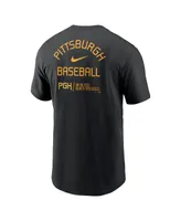 Men's Nike Black Pittsburgh Pirates 2023 City Connect Double T-shirt