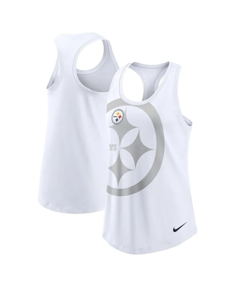 Nike Black Pittsburgh Steelers Tri-blend Tank Top for Men