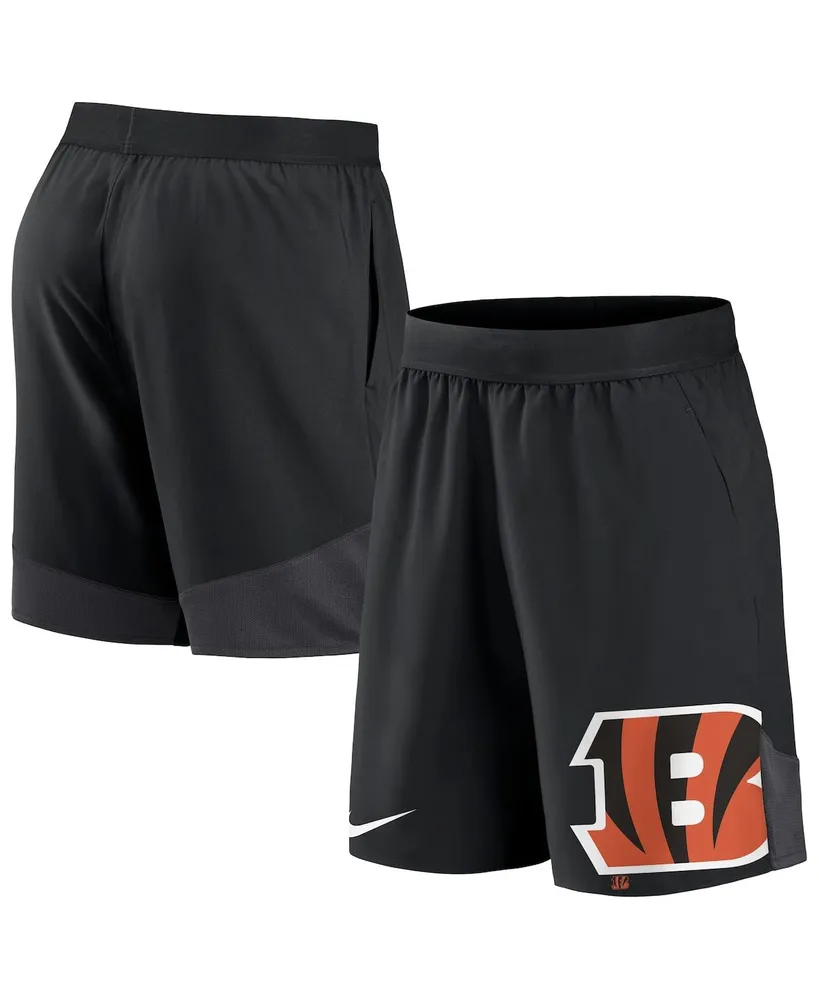 Men's Nike Black Cincinnati Bengals Stretch Performance Shorts