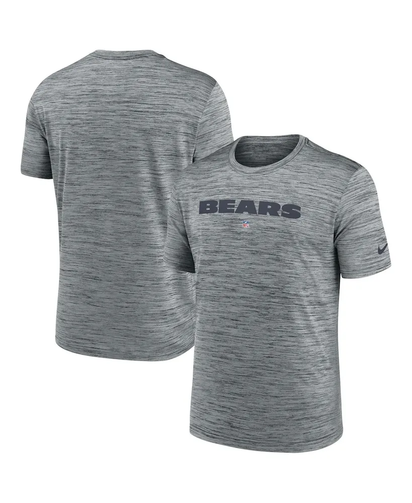 Men's Nike Gray Chicago Bears Velocity Performance T-shirt