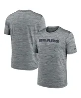 Men's Nike Gray Chicago Bears Velocity Performance T-shirt