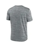 Men's Nike Heather Gray Los Angeles Rams Velocity Performance T-shirt