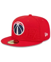 Men's New Era Red Washington Wizards 2023 Nba Draft 59FIFTY Fitted Hat