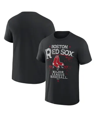 Men's Darius Rucker Collection by Fanatics Black Boston Red Sox Beach Splatter T-shirt