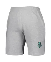 Men's and Women's Heathered Gray New York Liberty Core Solid Shorts