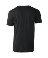Men's Joe Gibbs Racing Team Collection Heather Black Denny Hamlin Hot Lap T-shirt