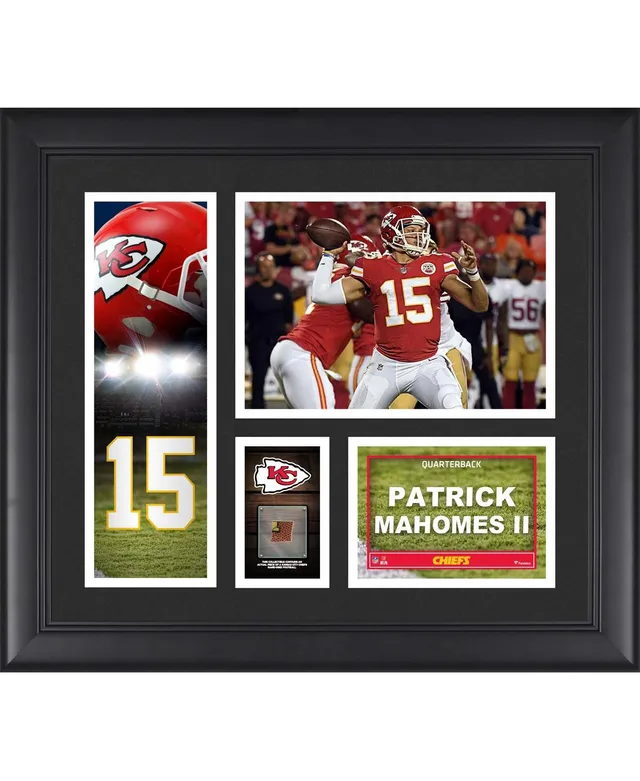 Lids Patrick Mahomes Kansas City Chiefs Fanatics Authentic Framed 15 x 17  Super Bowl LIV Champions Collage