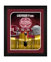 Alabama Crimson Tide Framed 20" x 24" College Football Playoff 2020 National Champions Collage