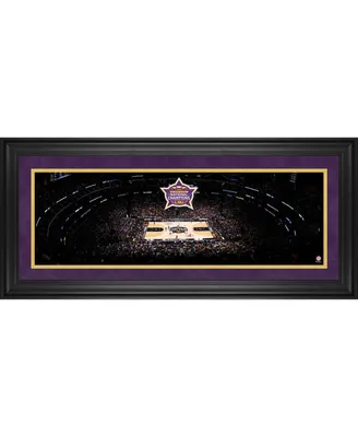 Lsu Tigers 2023 Ncaa Women's Basketball National Champions Framed 10" x 30" Panoramic Collage