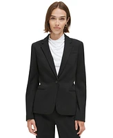 Calvin Klein Women's One-Button Blazer