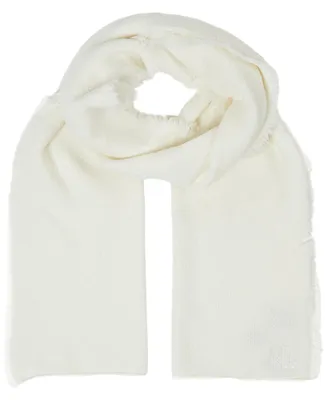 Lauren Ralph Alpaca Blend Solid Texture Scarf