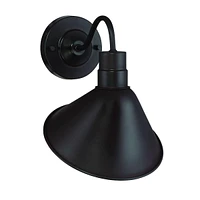 Trade Winds Lighting Trade Winds Josiah 1-Light Outdoor Wall Lantern in Oil Rubbed Bronze