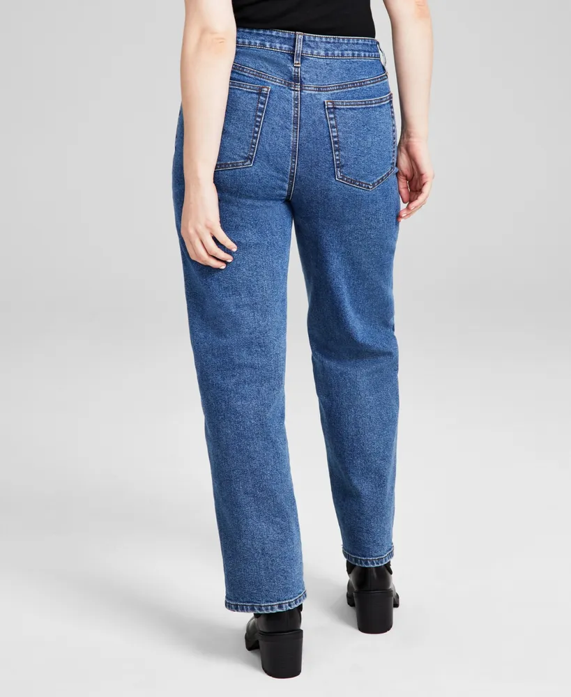 And Now This Women's High-Rise Seamfront Jeans, Created for Macy's