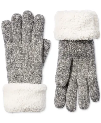 Isotoner Signature Women's Ombre Knit Fleece-Lined Gloves