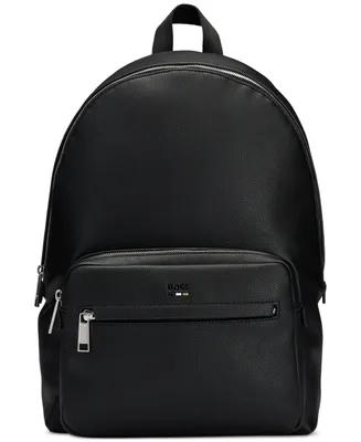 Hugo Boss Men's Ray Solid Color Backpack