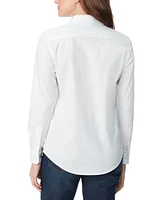 Gloria Vanderbilt Women's Amanda Long-Sleeve Fitted Shirt