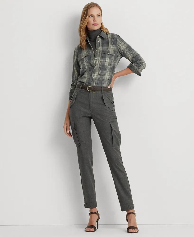 Lauren Ralph Lauren Women's Plaid Twill Shirt