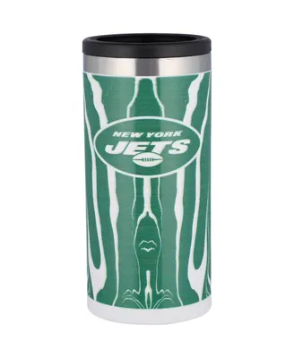 New York Jets 12 Oz Tie-Dye Slim Can Holder