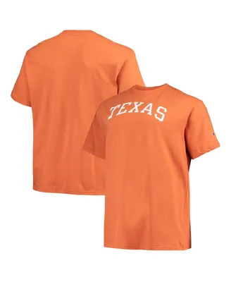 Men's Champion Texas Orange Longhorns Big and Tall Arch Team Logo T-shirt