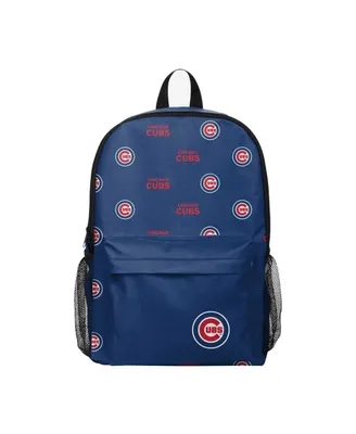 Youth Boys and Girls Foco Chicago Cubs Repeat Logo Backpack