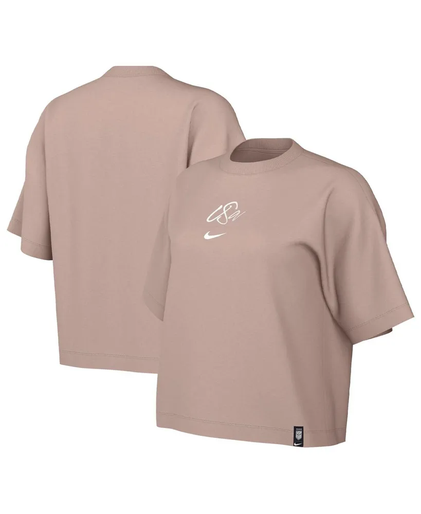 Women's Nike Tan Uswnt Fearless T-shirt