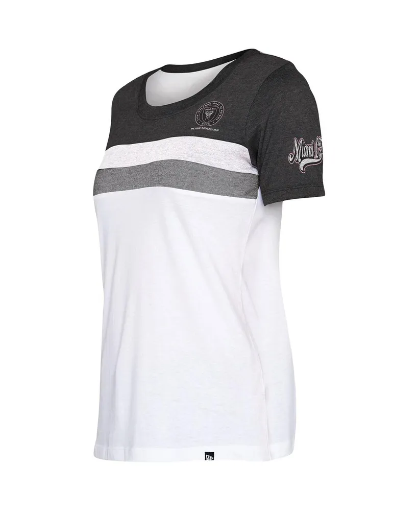 Women's New Era White Inter Miami Cf Team T-shirt