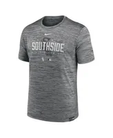 Men's Nike Anthracite Chicago White Sox City Connect Velocity Practice Performance T-shirt