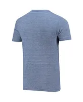 Men's Alternative Apparel Blue The Players Eco-Crew Tri-Blend T-shirt