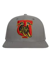 Men's Pro Standard Gray Tuskegee Golden Tigers Evergreen Tu Snapback Hat