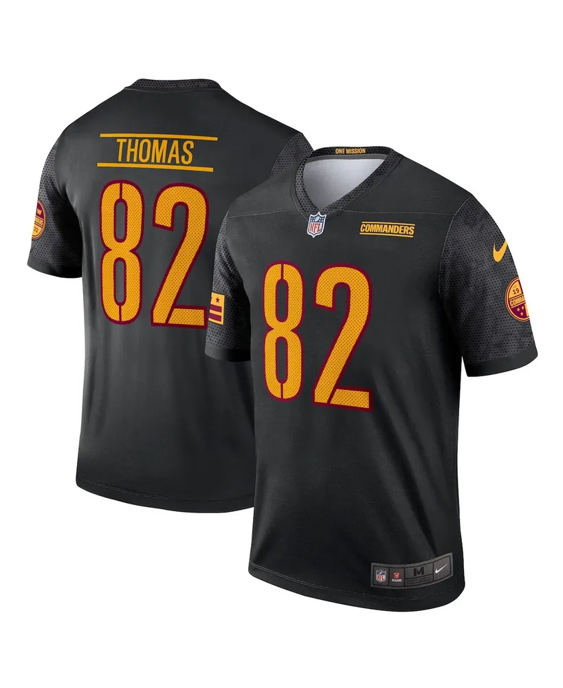 Men's Nike Logan Thomas Black Washington Commanders Alternate Legend Jersey