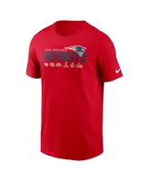 Men's Nike Red New England Patriots Local Essential T-shirt