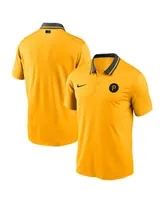 Men's Nike Gold Pittsburgh Pirates 2023 City Connect Knit Performance Polo Shirt