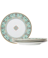 Noritake Serene Garden 4 Piece Dinner Plates Set, 10.5", Service for 4