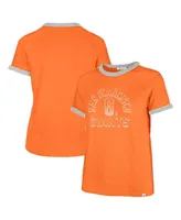 Women's '47 Brand Orange San Francisco Giants City Connect Sweet Heat Peyton T-shirt