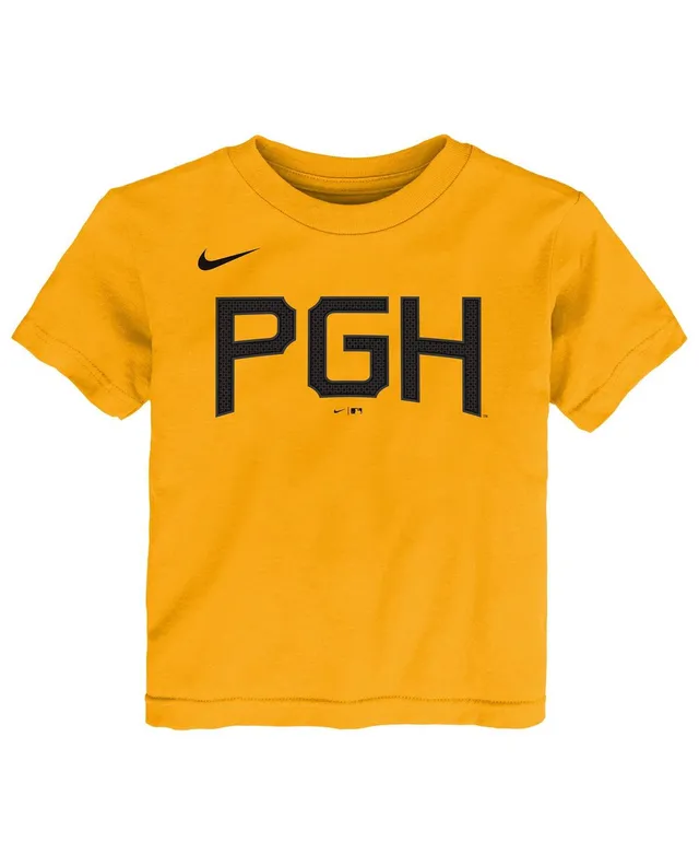 Youth Pittsburgh Pirates Nike Gold 2023 City Connect Replica Jersey