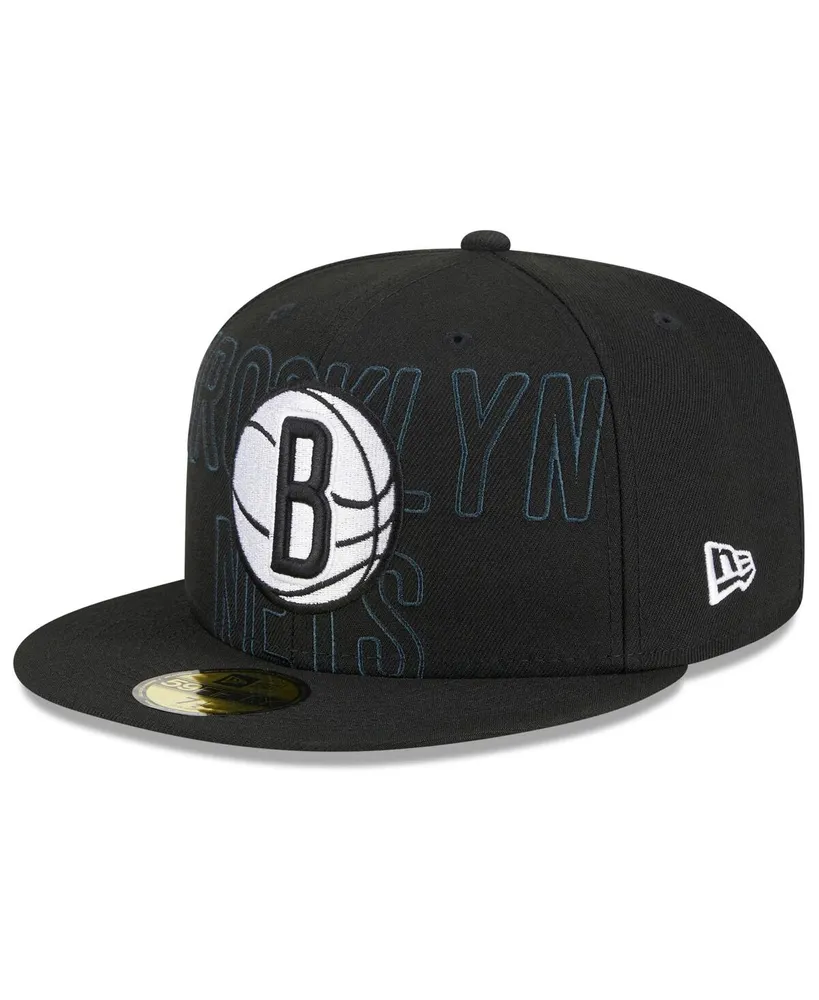 Men's New Era Black Brooklyn Nets 2023 Nba Draft 59FIFTY Fitted Hat