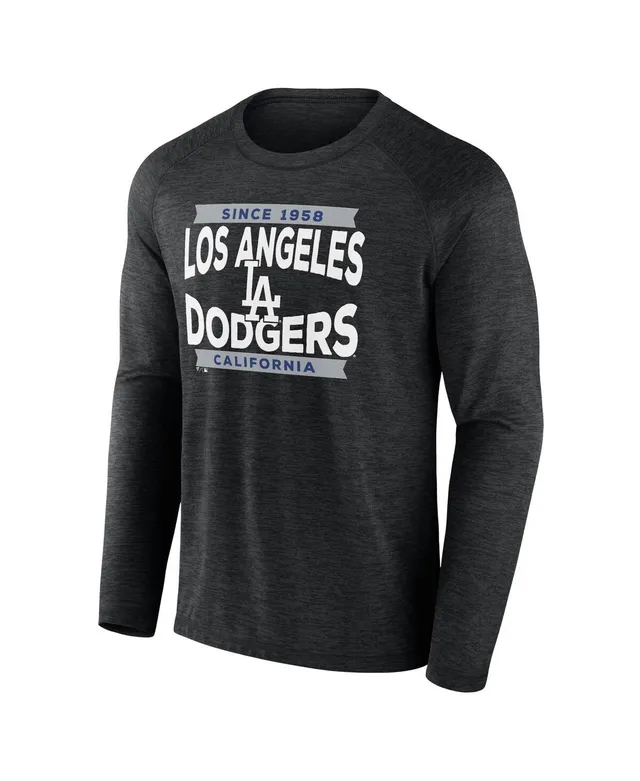 Men's Los Angeles Dodgers Fanatics Branded Black Welcome Hometown  Collection Long Sleeve T-Shirt