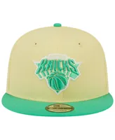 Men's New Era Yellow, Green New York Knicks 9FIFTY Hat