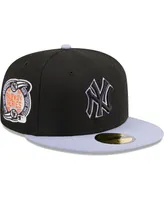 Men's New Era Black York Yankees Side Patch 59FIFTY Fitted Hat