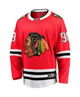 Men's Fanatics Connor Bedard Red Chicago Blackhawks Home Breakaway Player Jersey