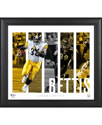 Jerome Bettis Pittsburgh Steelers Framed 15" x 17" Player Panel Collage