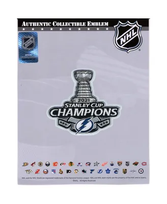 Tampa Bay Lightning National Emblem 2021 Stanley Cup Champions Jersey Patch