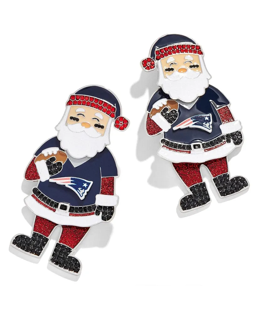 Women's Baublebar New England Patriots Santa Claus Earrings