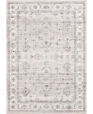 Km Home Revitalize Washable Vicosa 7'6" x 9'6" Area Rug