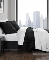 Vera Wang Diamond Velvet Quilt Sets