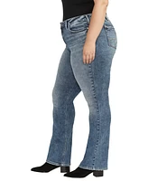 Silver Jeans Co. Plus Suki Mid Rise Curvy Fit Bootcut