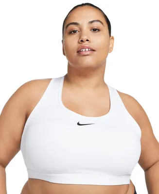Nike Plus Active Medium-Support Padded Logo Sports Bra