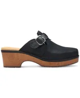 Clarks Women's Paizlee Nora Slip-On Buckled Platform Clogs